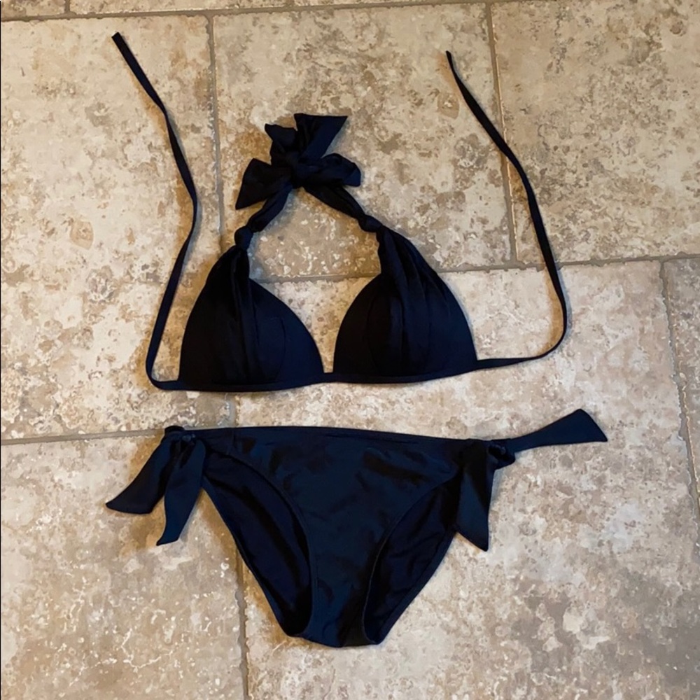 Athleta black bikini